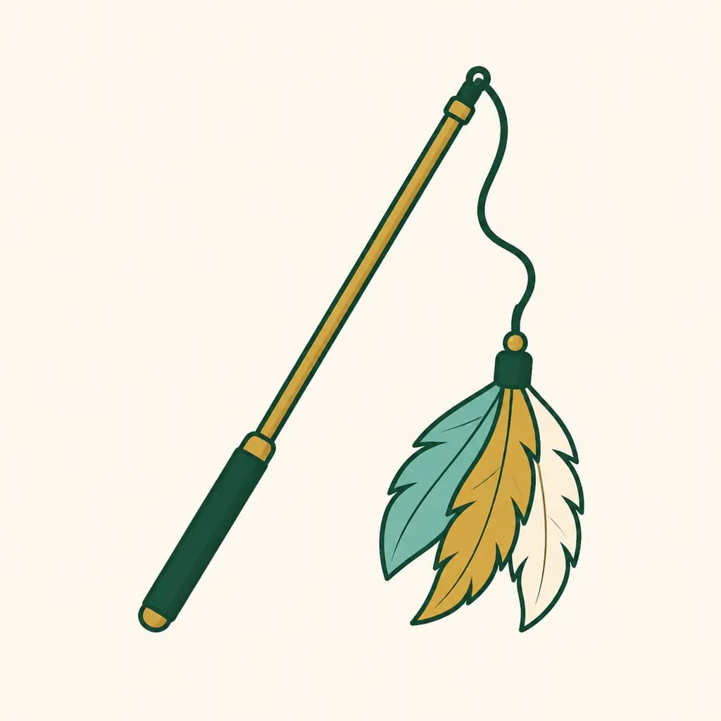 Butler Feather Wand