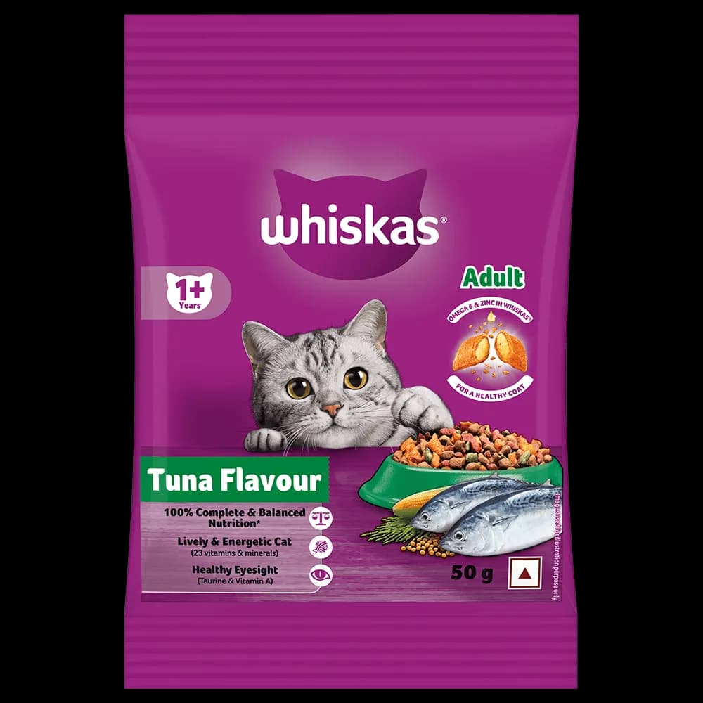 Whiskas Adult Dry Cat Food Tuna