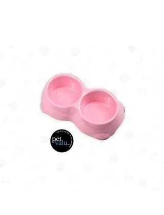 Deep Double Plastic Pet Bowl