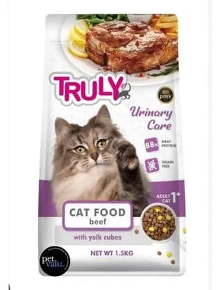 Truly Grain Free Super Premium Cat Food Urinary Care Beef 1.5KG
