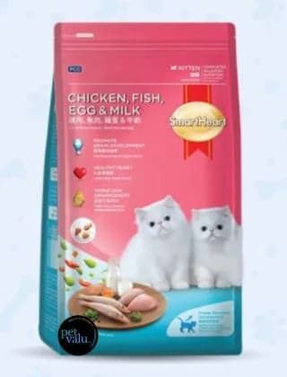 Smart Heart Kitten Chicken, Fish, Egg & Milk  450gm