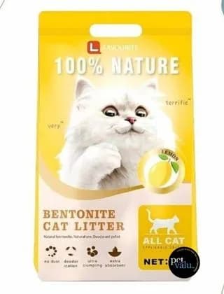 L Favourite Bentonite Litter Lemon Flavor 10L (8Kg)