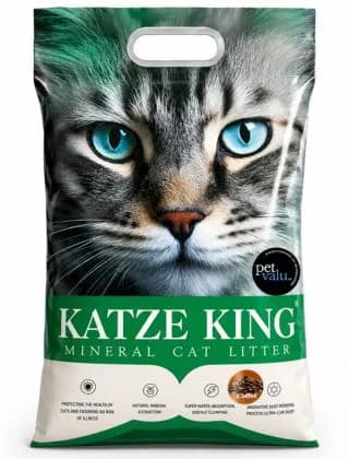 Katze King Bentonite Cat Litter Lemon Flavor 6Litter (4.5 Kg)