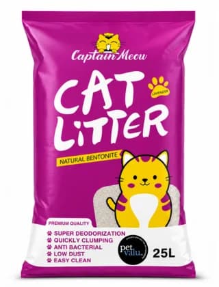 Captin Meow Bentonite Cat Litter Coffee Flavor 10Litter (8Kg)