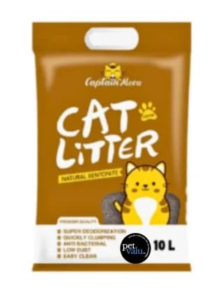 Captin Meow Bentonite Cat Litter Coffee Flavor 5Litter (4Kg)