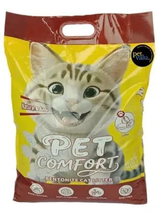Pet Comfort Bentonite Cat Litter Coffee Flavor 5litter (4 Kg)