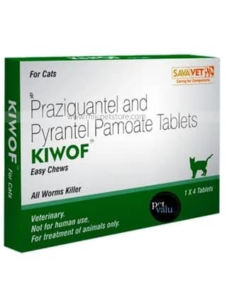 Kiwof Dewormer Adult Cats Tablet
