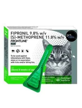 FRONTLINE Plus Spot On for Cats Flea and Tick