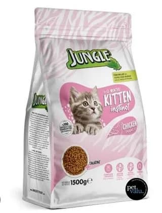Jungle Kitten Dry Cat Food Chicken 1.5 Kg
