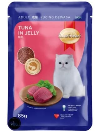 SMARTHEART CAT POUCH ADULT CAT TUNA 85g